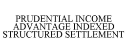 PRUDENTIAL INCOME ADVANTAGE INDEXED STRUCTURED SETTLEMENT trademark