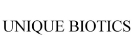 UNIQUE BIOTICS trademark