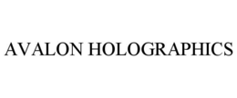 AVALON HOLOGRAPHICS trademark