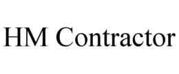 HM CONTRACTOR trademark