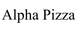 ALPHA PIZZA trademark
