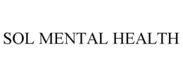 SOL MENTAL HEALTH trademark