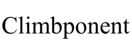 CLIMBPONENT trademark