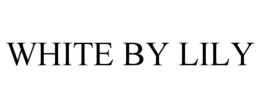 WHITE BY LILY trademark