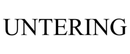 UNTERING trademark