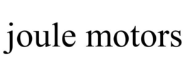 JOULE MOTORS trademark