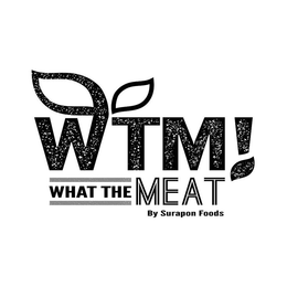 WTM! WHAT THE MEAT BY SURAPON FOODS trademark