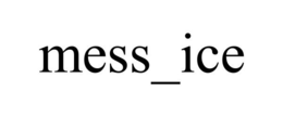 MESS_ICE trademark