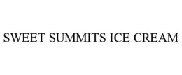 SWEET SUMMITS ICE CREAM trademark