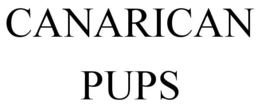 CANARICAN PUPS trademark