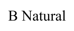 B NATURAL trademark