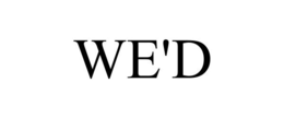 WE'D trademark