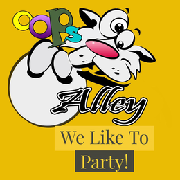 OOPS ALLEY WE LIKE TO PARTY! trademark