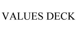 VALUES DECK trademark