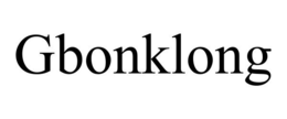 GBONKLONG trademark