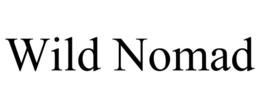 WILD NOMAD trademark