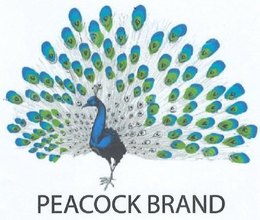 PEACOCK BRAND trademark