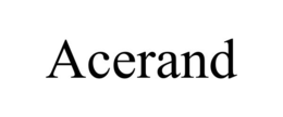 ACERAND trademark
