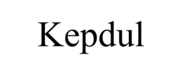 KEPDUL trademark