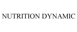 NUTRITION DYNAMIC trademark