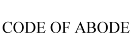 CODE OF ABODE trademark