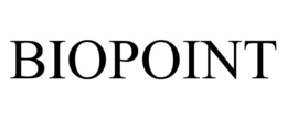 BIOPOINT trademark
