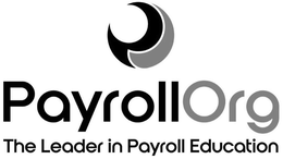 PAYROLLORG THE LEADER IN PAYROLL EDUCATION trademark