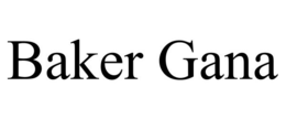 BAKER GANA trademark