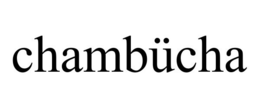 CHAMBÜCHA trademark