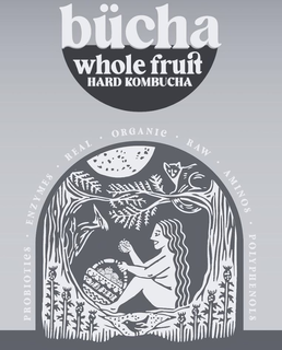 BÜCHA WHOLE FRUIT HARD KOMBUCHA PROBIOTICS · ENZYMES · REAL · ORGANIC · RAW · AMINOS · POLYPHENOLS trademark