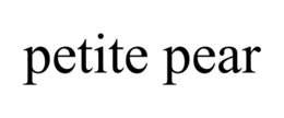 PETITE PEAR trademark
