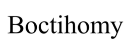 BOCTIHOMY trademark