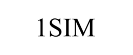 1SIM trademark