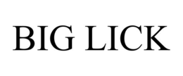 BIG LICK trademark