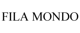 FILA MONDO trademark