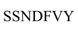 SSNDFVY trademark