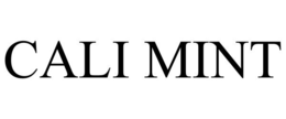 CALI MINT trademark