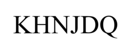 KHNJDQ trademark