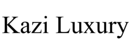 KAZI LUXURY trademark