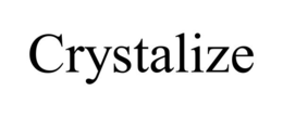 CRYSTALIZE trademark
