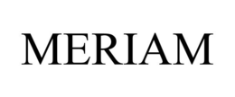 MERIAM trademark
