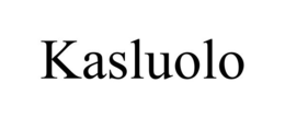 KASLUOLO trademark