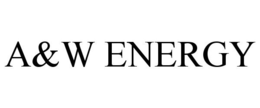 A&W ENERGY trademark