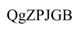 QGZPJGB trademark