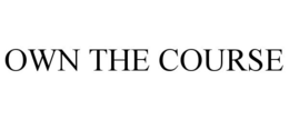 OWN THE COURSE trademark