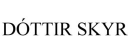 DÓTTIR SKYR trademark