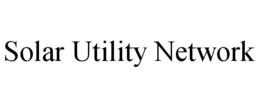 SOLAR UTILITY NETWORK trademark