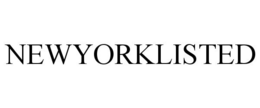 NEWYORKLISTED trademark