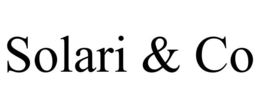SOLARI & CO trademark
