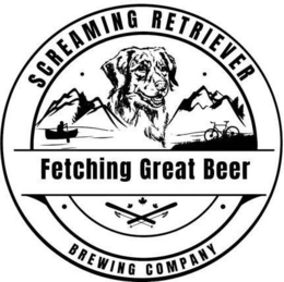 SCREAMING RETRIEVER FETCHING GREAT BEER BREWING COMPANY trademark